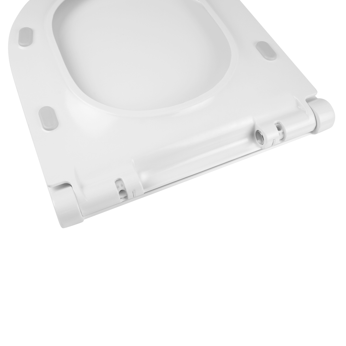 Унитаз-компакт напольный безободковый белый Q-TAP Kolibri сиденье микролифт выпуск в стену QT1022C667PW