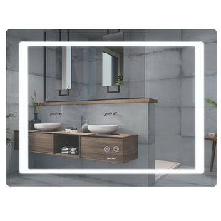 Зеркало в ванную MIXXUS Style 50x70см c подсветкой сенсорное включение антизапотевание прямоугольное MI6665