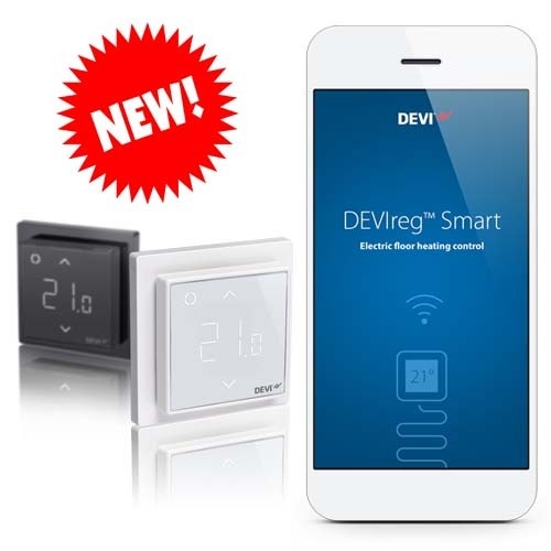 Комнатный терморегулятор DEVI DEVIreg™ Smart Wi-Fi с программированием 140F1140