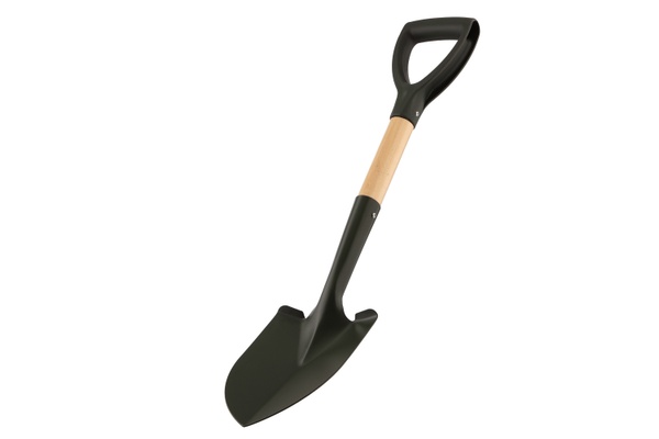 Лопата штыковая 2E Digger 2, компактная, деревянный черенок, 1.5мм, 67см, 0.76кг 2E-S67