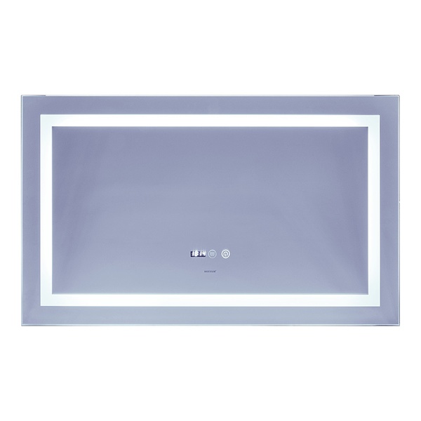 Дзеркало у ванну MIXXUS Warm MR02 60x100см із підсвіткою антизапотівання прямокутне MI6003