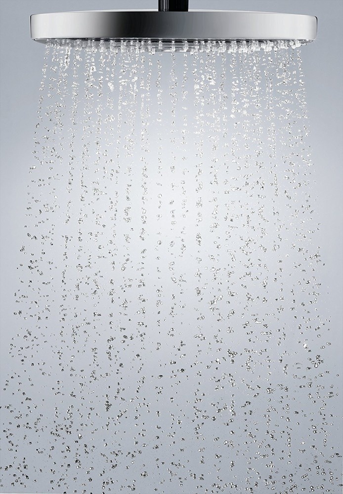 Верхний душ с кронштейном HANSGROHE Raindance S AIR 180мм пластиковый хром 27464000
