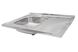 Мийка для кухні із нержавіючої сталі прямокутна накладна KRONER KRP 800x600x160мм глянцева 0.6мм із сифоном CV022817 4 з 5