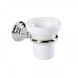 Подставка для зубных щеток настенная для ванной TRES Clasic белый керамика 12463612 1 из 2