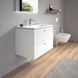 Тумба под умывальник DURAVIT Brioso 82x55.3x47.9см подвесная белая BR410201818 4 из 9