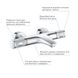 Cмеситель для ванны с термостатом GROHE QuickFix Precision Feel 34788000 хром латунь CV033576 6 из 10