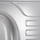 Мийка для кухні із нержавіючої сталі прямокутна HAIBA Satin 650x500x180мм матова 0.8мм із сифоном HB0555 2 з 3
