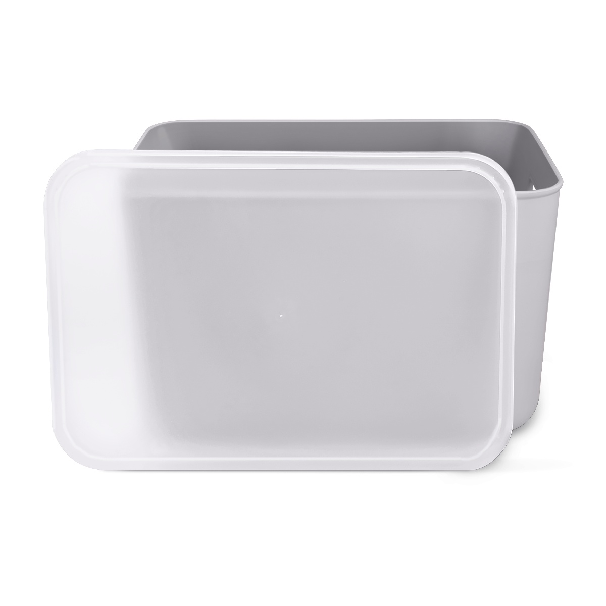 Ящик для хранения MVM пластиковый серый 160x180x257 FH-11 S GRAY
