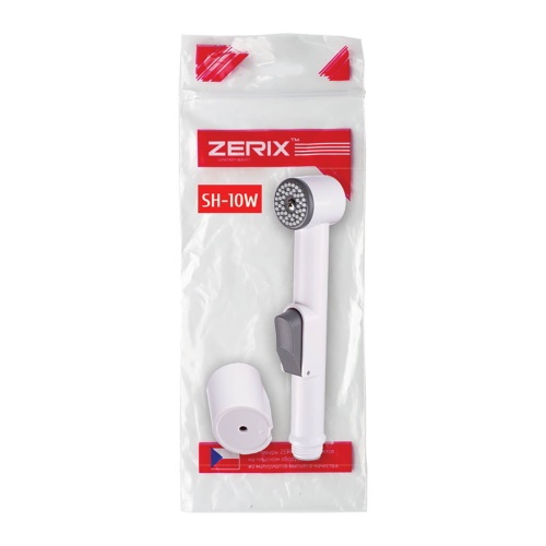 Лійка для гігієнічного душу ZERIX SH-10 ZX2729 біла пластик