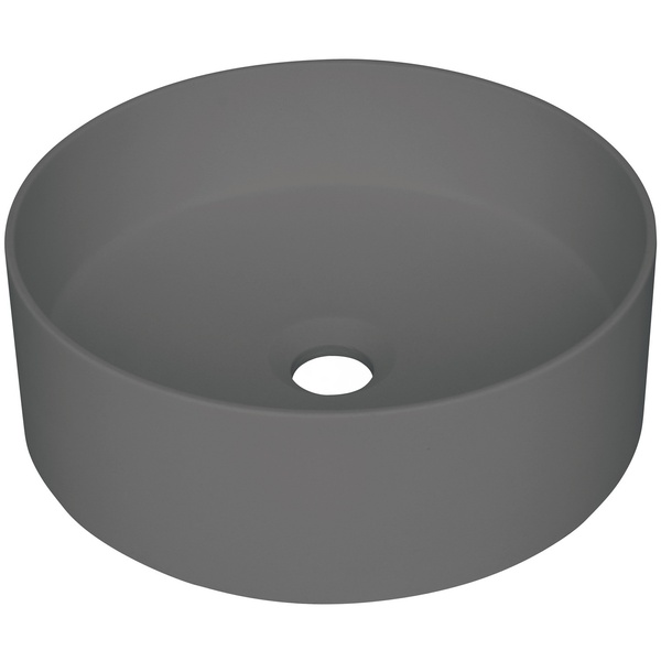 Умывальник накладной DEANTE Silia 360x360x125мм круглый серый CQS_TU4S
