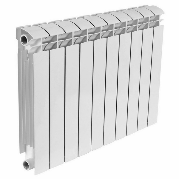 Биметаллический радиатор отопления QUEEN THERM 560x80 мм боковое подключение секционный 000019977 (продажа от 10шт)