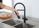 Змішувач для кухні із краном для фільтрованої води GAPPO чорний нержавіюча сталь G4399-76 9 з 12