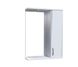 Шкафчик подвесной с зеркалом в ванную AQUARIUS Zhako 55x70x17см c подсветкой с полочкой белый AQ-U1112383207 1 из 2