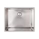 Кухонна мийка металева прямокутна APELL 538мм x 438мм матова 1мм із сифоном врізна під стільницю FEM50UBC 1 з 2