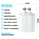Картридж для фільтра плаский DROP FILTER-PURE-FLOW/SLIM-MAX 12 рівнів з Вітаміном С та нормалізацією pH 9 з 11