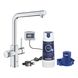 Змішувач для кухні із краном для фільтрованої води GROHE Blue Pure Vento хром латунь 30560000 1 з 7