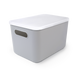 Ящик для зберігання MVM пластиковий сірий 160x180x257 FH-11 S GRAY 8 з 13