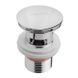 Донний клапан натискний для раковини ASIGNATURA із переливом метал 1 1/4" глянцевий хром 45511900 1 з 3