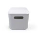 Ящик для зберігання MVM пластиковий сірий 160x180x257 FH-11 S GRAY 11 з 13