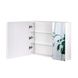 Шкафчик с зеркалом для ванной Q-TAP Scorpio 80x60x14.5см белый QT1477ZP801W 5 из 8