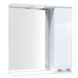 Шкафчик подвесной с зеркалом в ванную AQUARIUS Elegance 65x70x17см c подсветкой с полочкой белый AQ-U1112473243 1 из 2