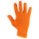 Перчатки трикотажные с ПВХ точкой р10 Лайт (оранжевые) GRAD (9442775) 3 из 3