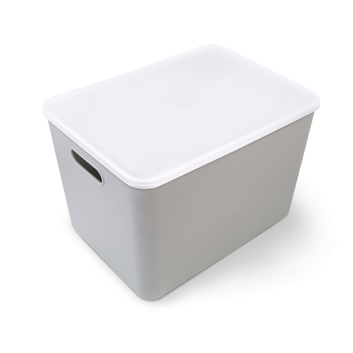 Ящик для хранения MVM пластиковый серый 250x257x360 FH-14 XXL GRAY