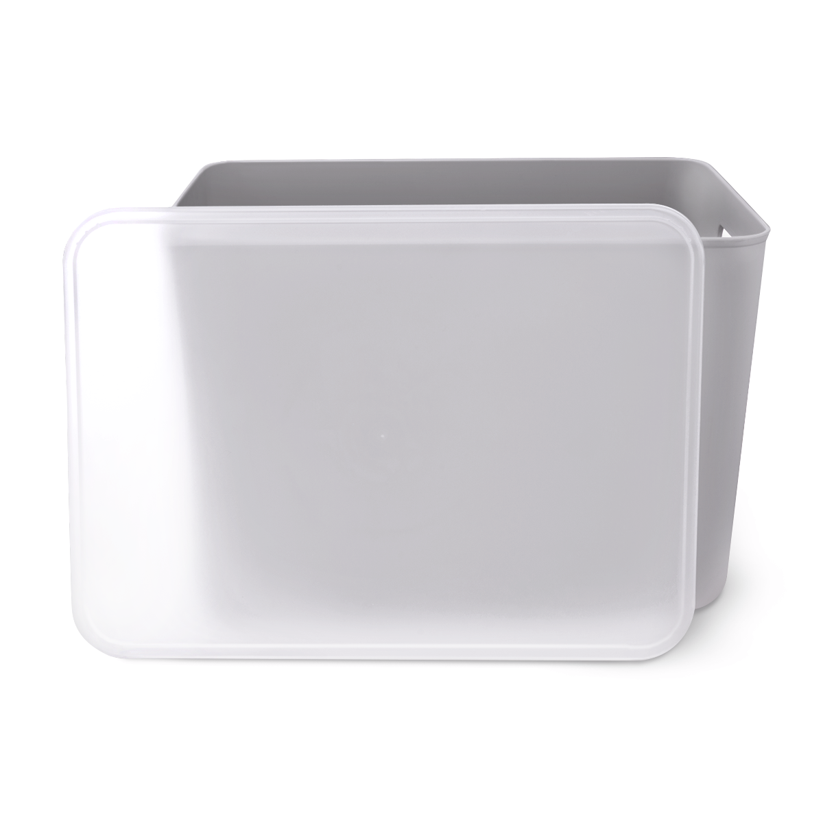 Ящик для зберігання MVM пластиковий сірий 250x257x360 FH-14 XXL GRAY