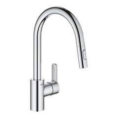 Змішувач кухонний із висувним шлангом GROHE Eurostyle Cosmopolitan хром латунь 31482003