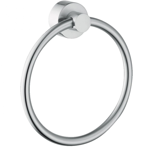 Держатель-кольцо для полотенец HANSGROHE AXOR Uno 41521000 177мм округлый металлический хром