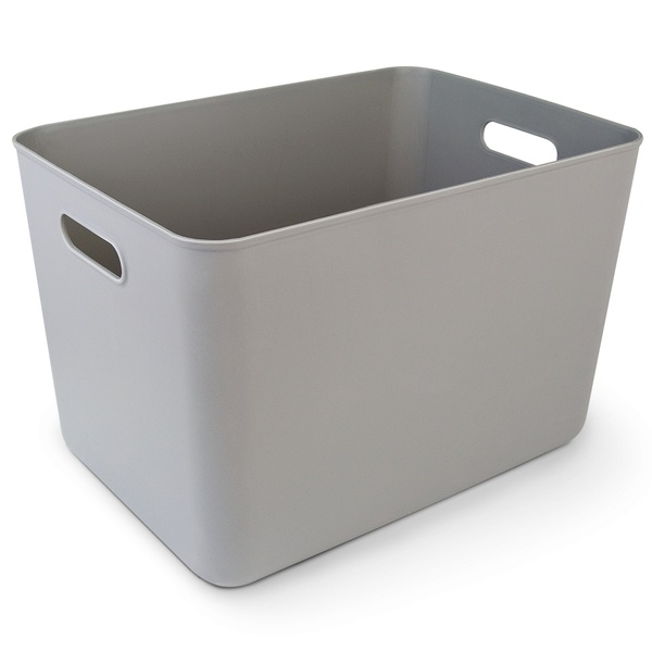 Ящик для хранения MVM пластиковый серый 250x257x360 FH-14 XXL GRAY