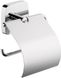 Держатель туалетной бумаги с крышкой HANSGROHE PURAVIDA хром металл 41508000 3 из 4