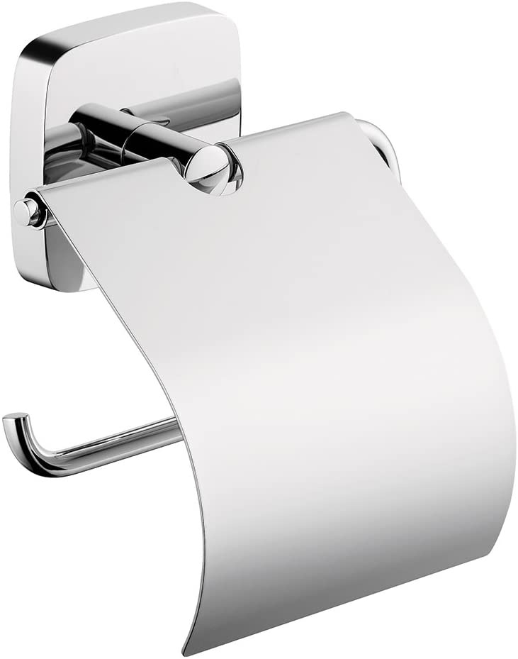 Держатель туалетной бумаги с крышкой HANSGROHE PURAVIDA хром металл 41508000