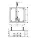 Прихована частина верхнього душу HANSGROHE AXOR Citterio C 26039180 2 з 2