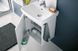 Раковина подвесная для ванной 550мм x 440мм KOLO NOVA PRO белый прямоугольная M31156000 3 из 3