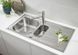 Мойка для кухни GROHE из нержавеющей стали Sink K400+ 983x513мм прямоугольная врезная матовая 0.7мм на полторы чаши с сифоном 31569SD0 3 из 3