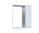 Шкафчик подвесной с зеркалом в ванную AQUARIUS SIMPLI 55x70x17см c подсветкой с полочкой белый AQ-U1112470782 1 из 2