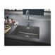 Кухонная мойка керамическая прямоугольная GROHE K700 610мм x 460мм черный с сифоном 31655AT0 4 из 4