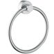 Держатель-кольцо для полотенец HANSGROHE AXOR Uno 41521000 177мм округлый металлический хром 1 из 2
