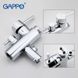 Змішувач для ванної підлоговий GAPPO хром латунь G3098 5 з 10