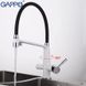 Cмеситель для кухни с краном для фильтрованной воды GAPPO белый латунь G4398-9 2 из 9