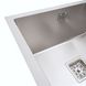 Мийка для кухні із нержавіючої сталі прямокутна PLATINUM Handmade L 780x440x230мм глянцева 1мм із сифоном PLS-A37440 4 з 6