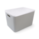 Ящик для зберігання MVM пластиковий сірий 250x257x360 FH-14 XXL GRAY 8 з 13