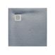 Піддон для душової кабіни ROCA TERRAN AP0338438401300 90x90x2.8см квадратный із штучного каменю із сифоном сірий 1 з 2
