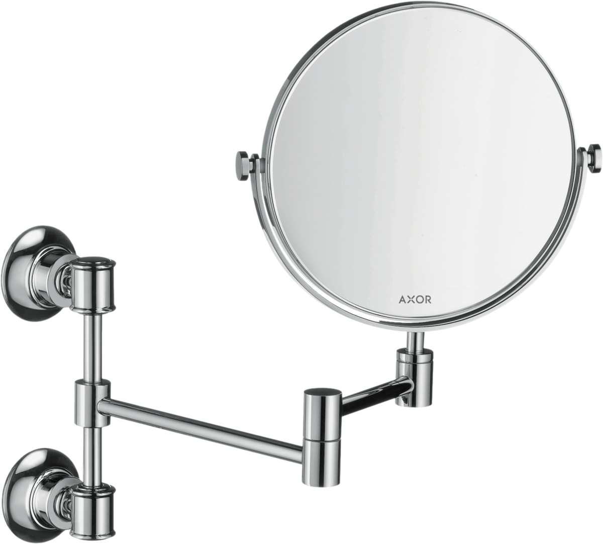 Косметичне дзеркало HANSGROHE AXOR Montreux 42090000 кругле підвісне металеве хром