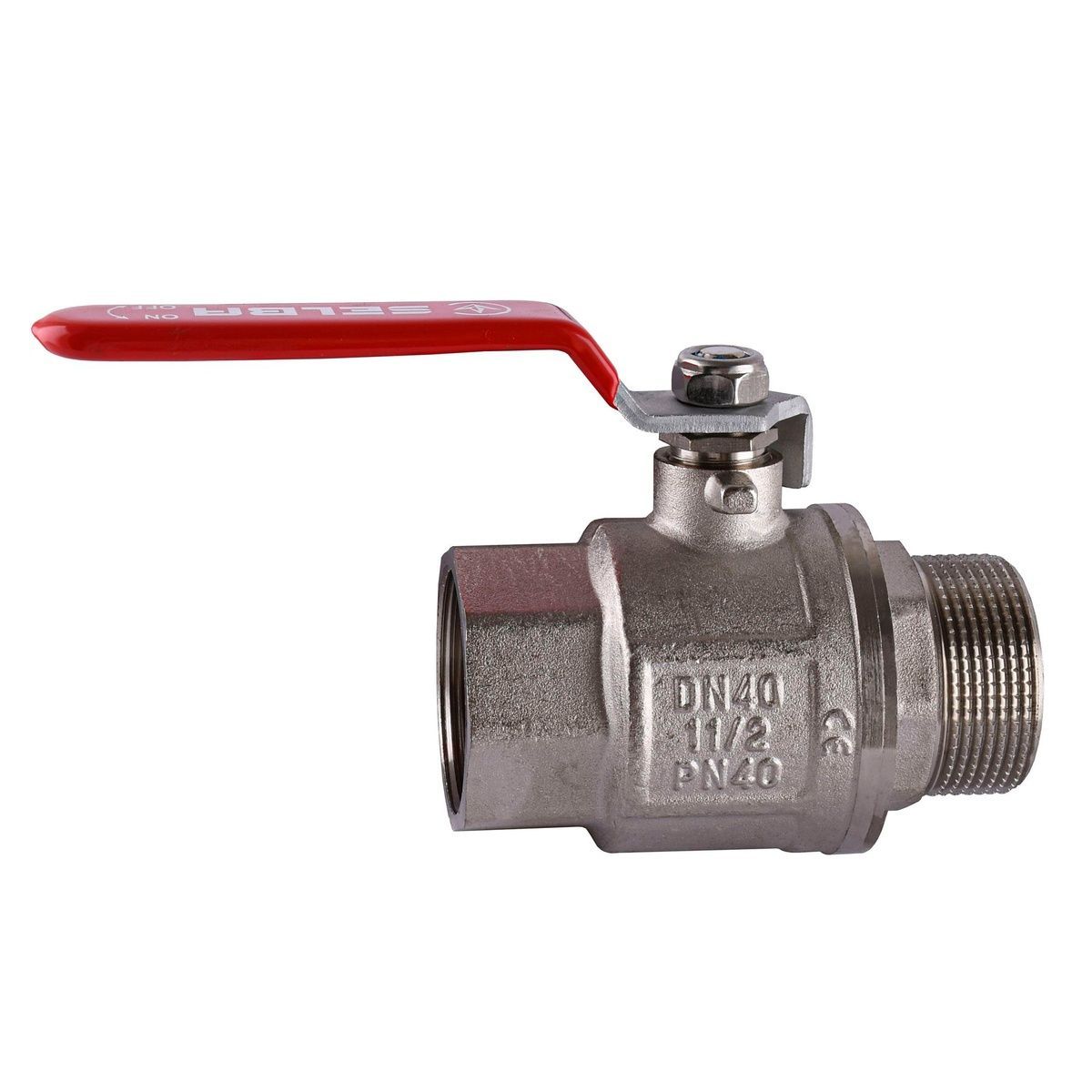 Кран кульовий SELBA SL1505 1 1/2" вн-зв PN40бар 000010252