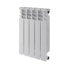 Биметаллический секционный радиатор отопления (10 секций) AQUATRONIC верхнее подключение 570 мм x 800 мм E50096B