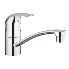 Змішувач для умивальника одноважільний GROHE Euroeco хром латунь 32750000