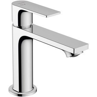 Змішувач для умивальника одноважільний HANSGROHE Rebris E EcoSmart+ хром латунь з донним клапаном 72589000