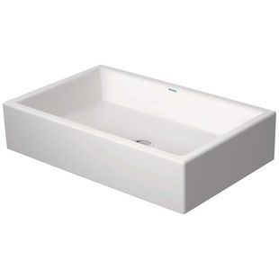 Умивальник накладний DURAVIT Vero Air 600x380x145мм прямокутний білий 2351600000